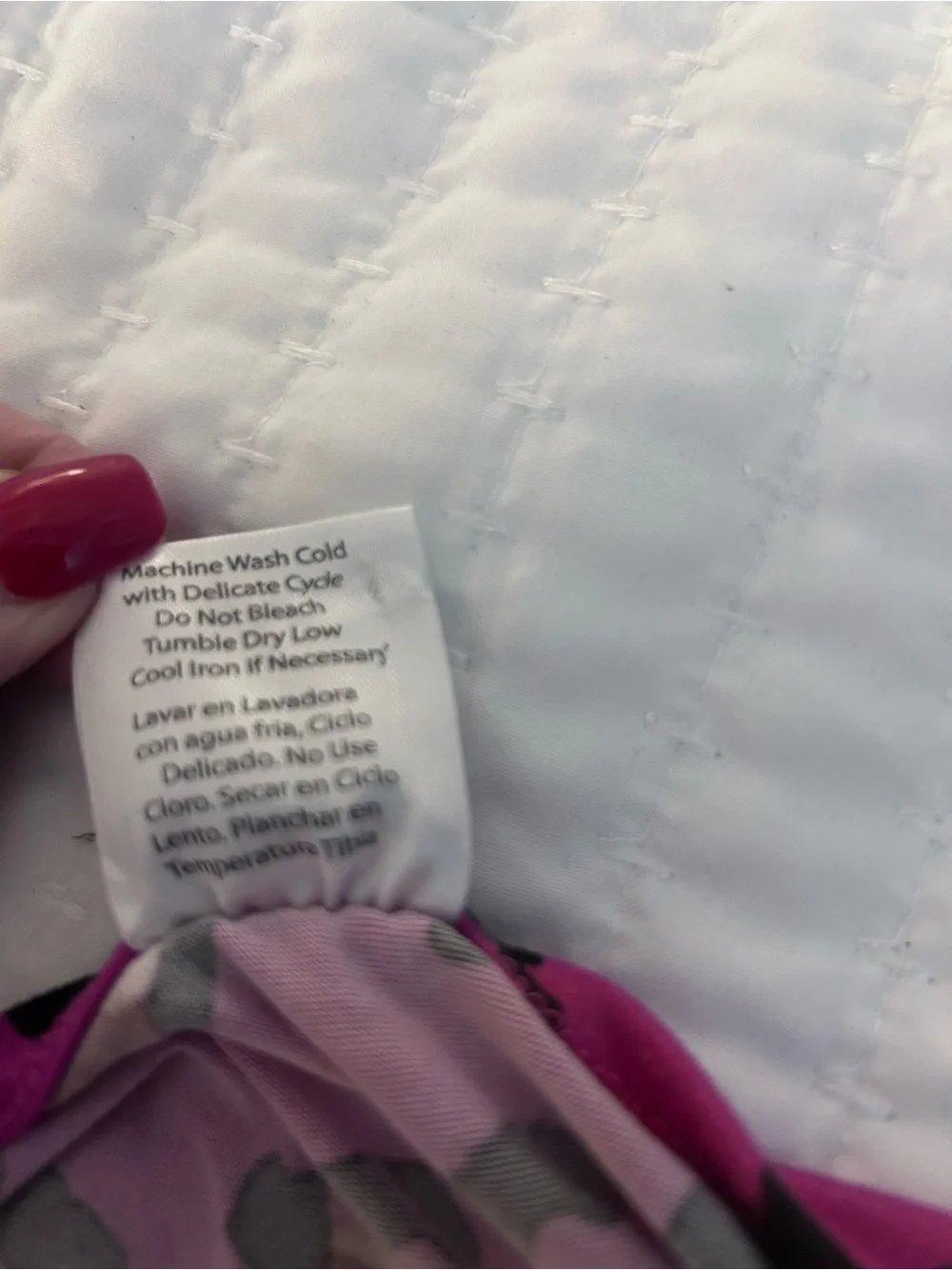 Lauren Rae Lace-Trim Purple Leopard Print Sleep Set. Size 1XL